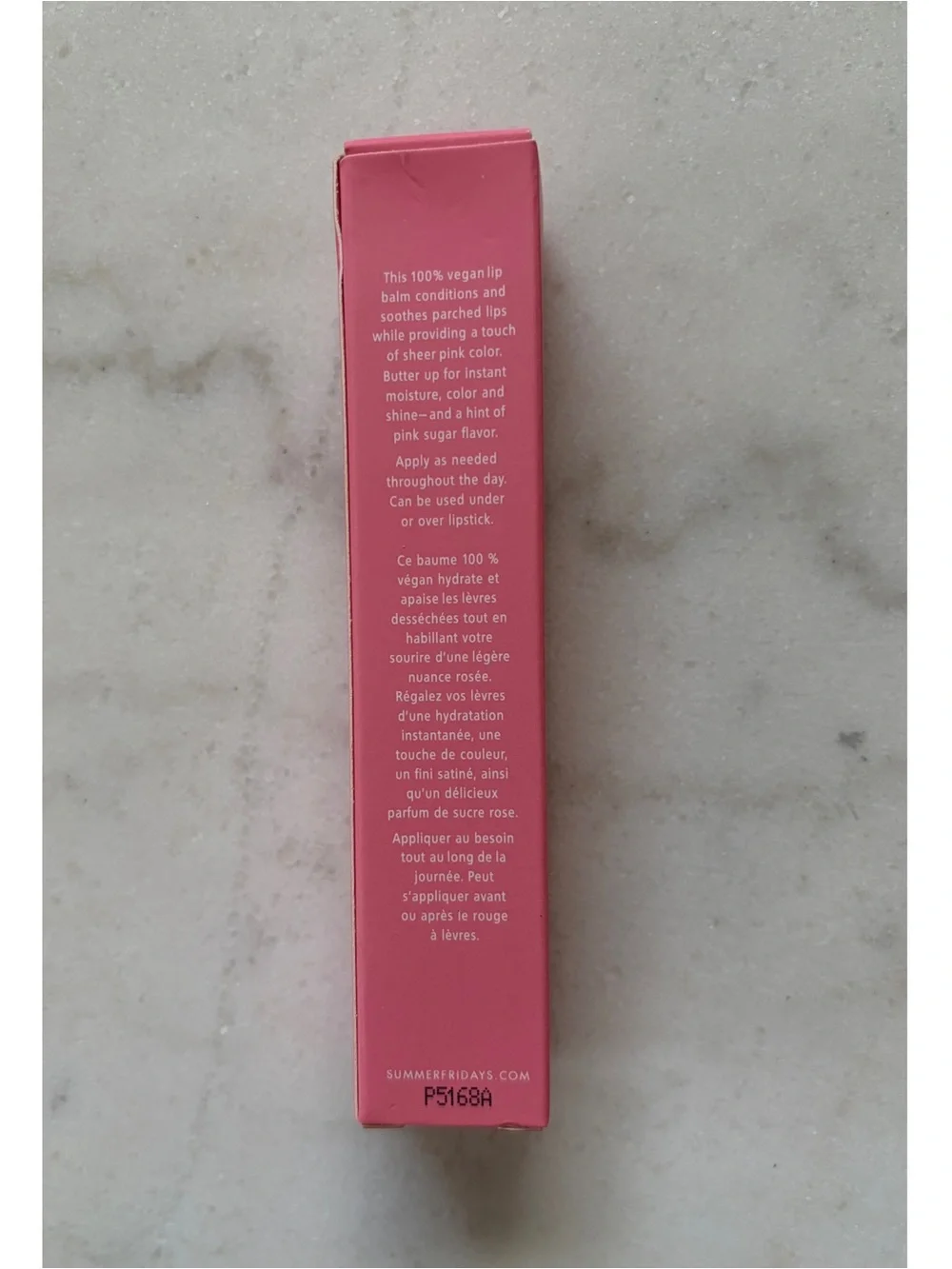 NWT Summer Fridays Lip Butter Balm in Pink Sugar — 2 PACK